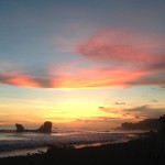 Playa El Tunco Sunset