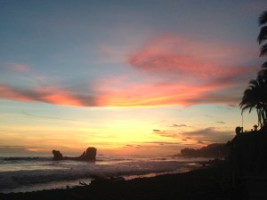 Playa El Tunco Sunset