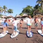 Surf lessons